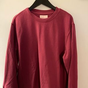 American Eagle Men’s Magenta Long/Tall Sweater